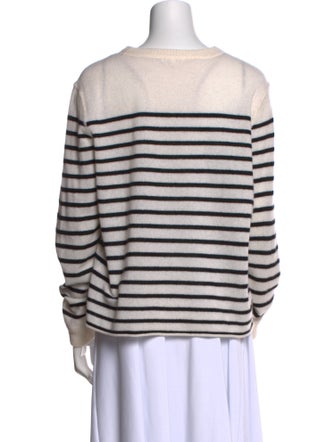Reformation Cashmere Striped Sweater