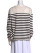 Reformation Cashmere Striped Sweater