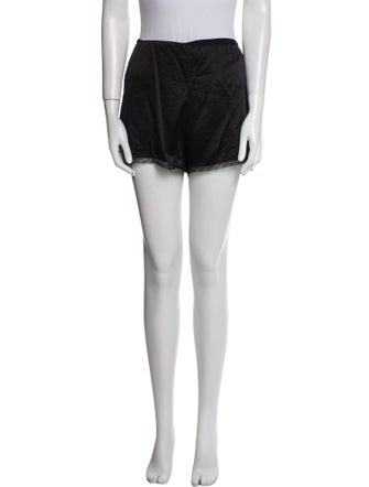 Reformation Silk Lace Trim Embellishment Pajamas