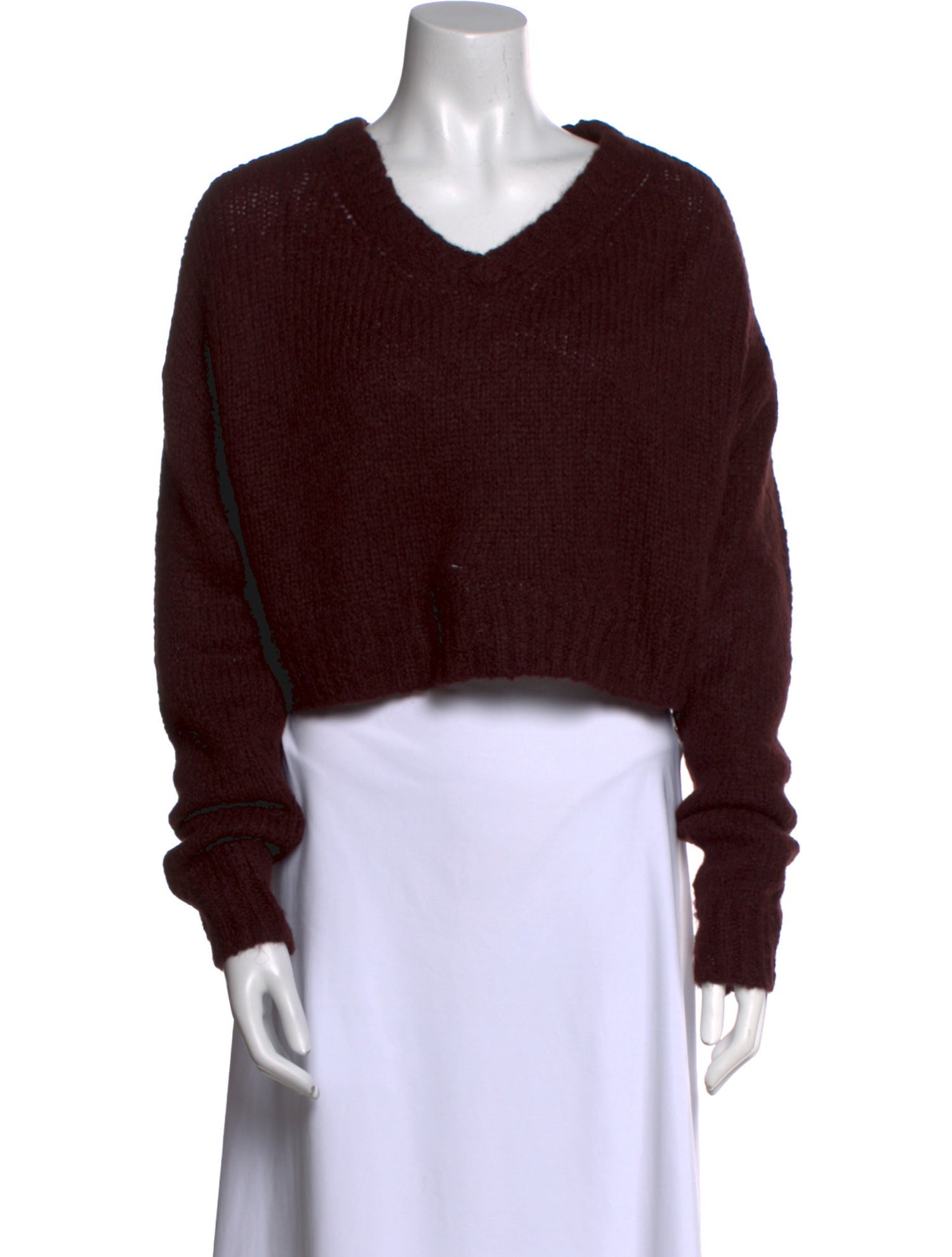 Reformation Merino Wool V-Neck Sweater