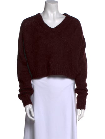 Reformation Merino Wool V-Neck Sweater