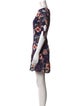 Reformation Floral Print Mini Dress
