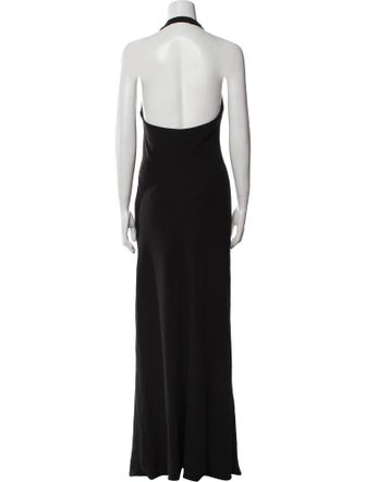 Reformation Halterneck Long Dress