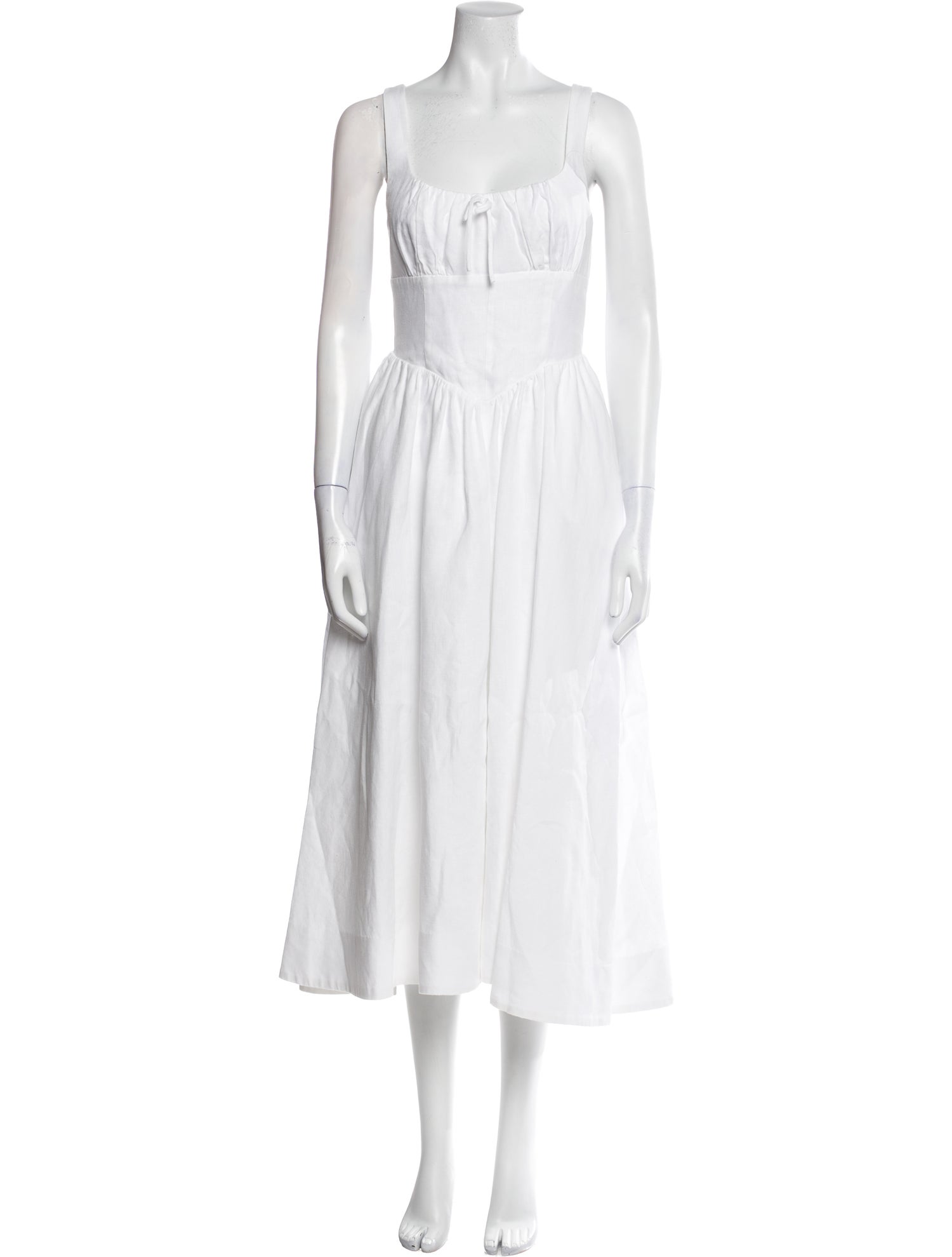 Reformation Linen Long Dress