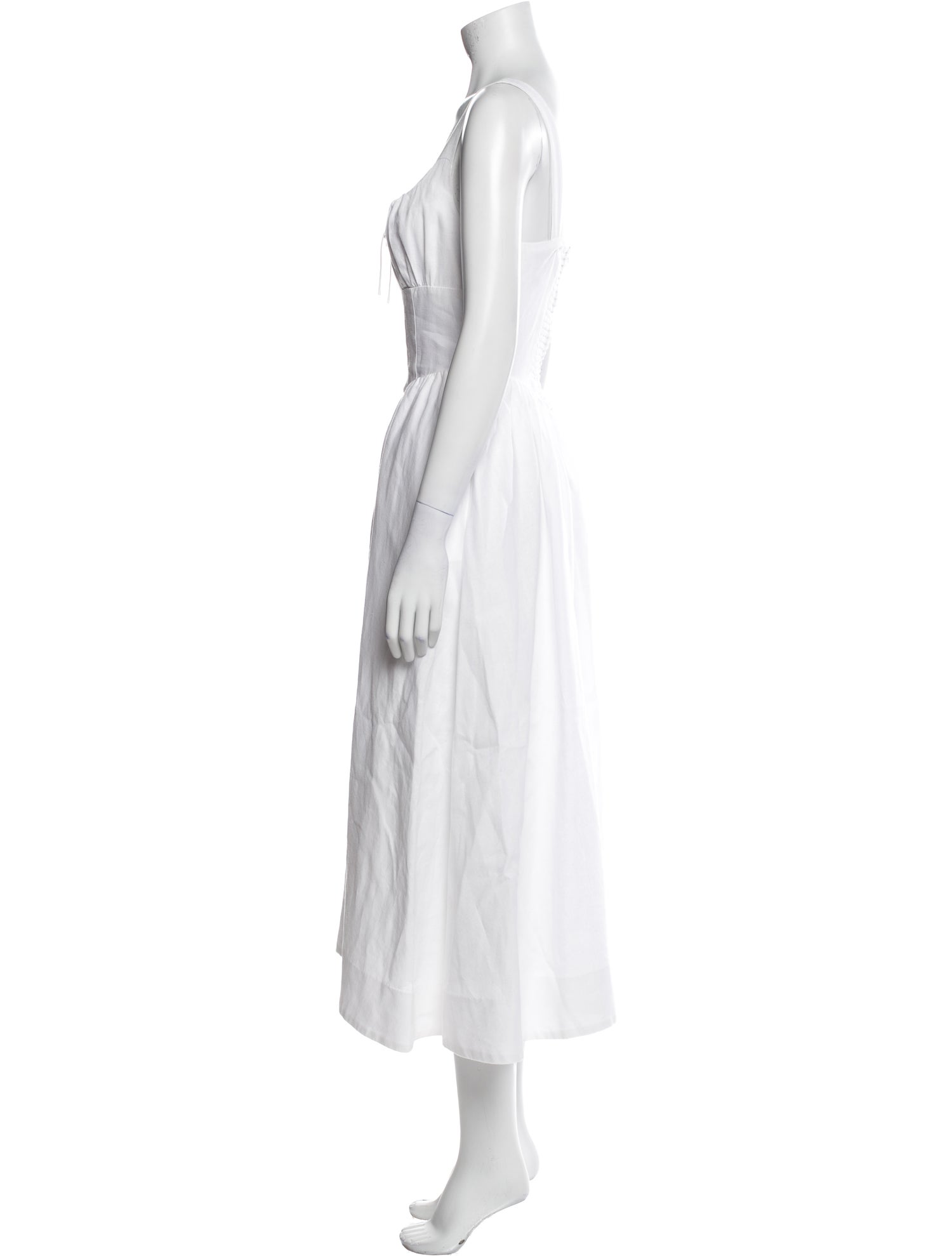 Reformation Linen Long Dress