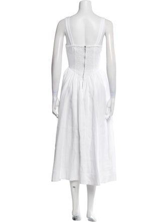 Reformation Linen Long Dress