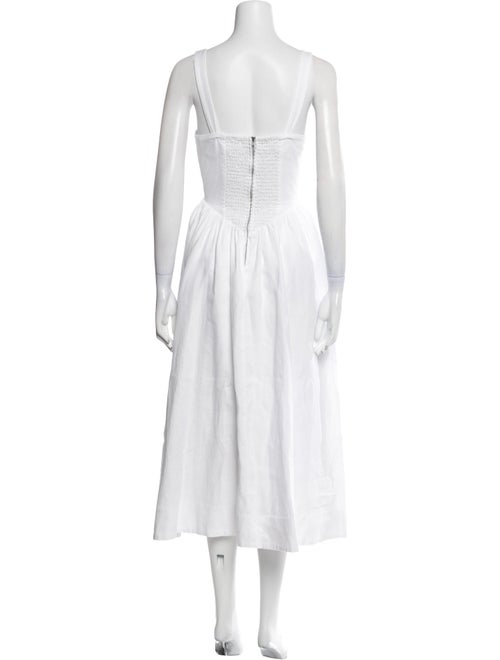 Reformation Linen Long Dress