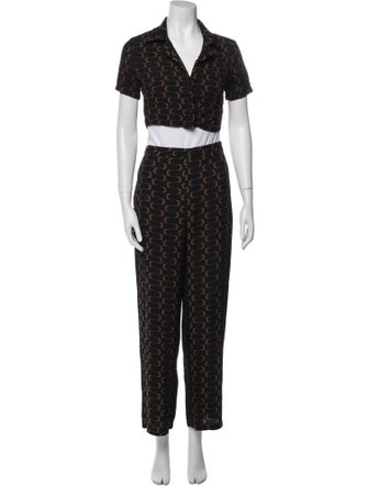 Reformation Striped Pant Set