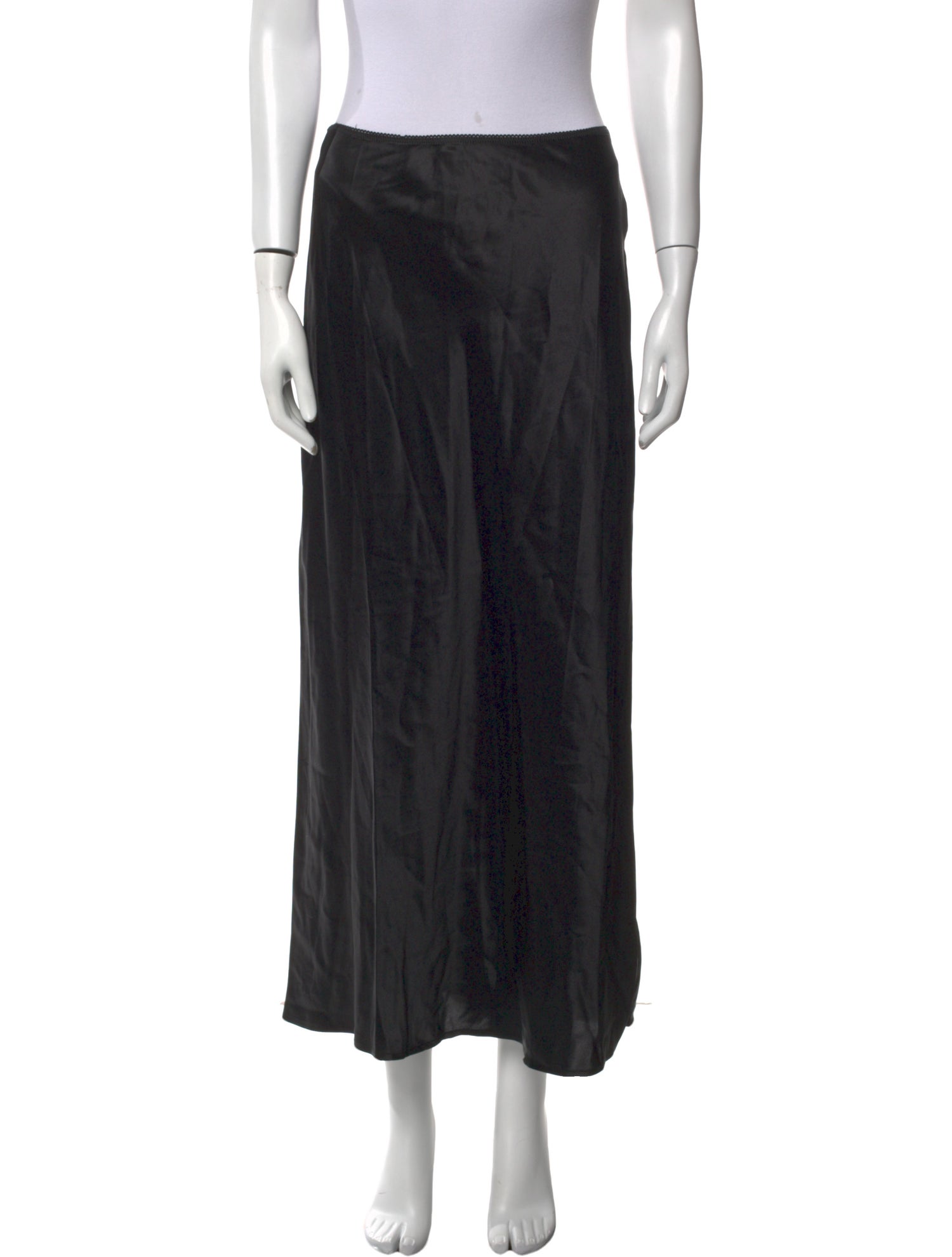 Reformation Silk Midi Length Skirt
