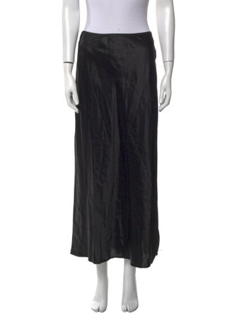 Reformation Silk Midi Length Skirt