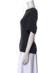 Reformation Bateau Neckline Short Sleeve T-Shirt