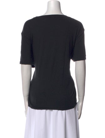 Reformation Bateau Neckline Short Sleeve T-Shirt