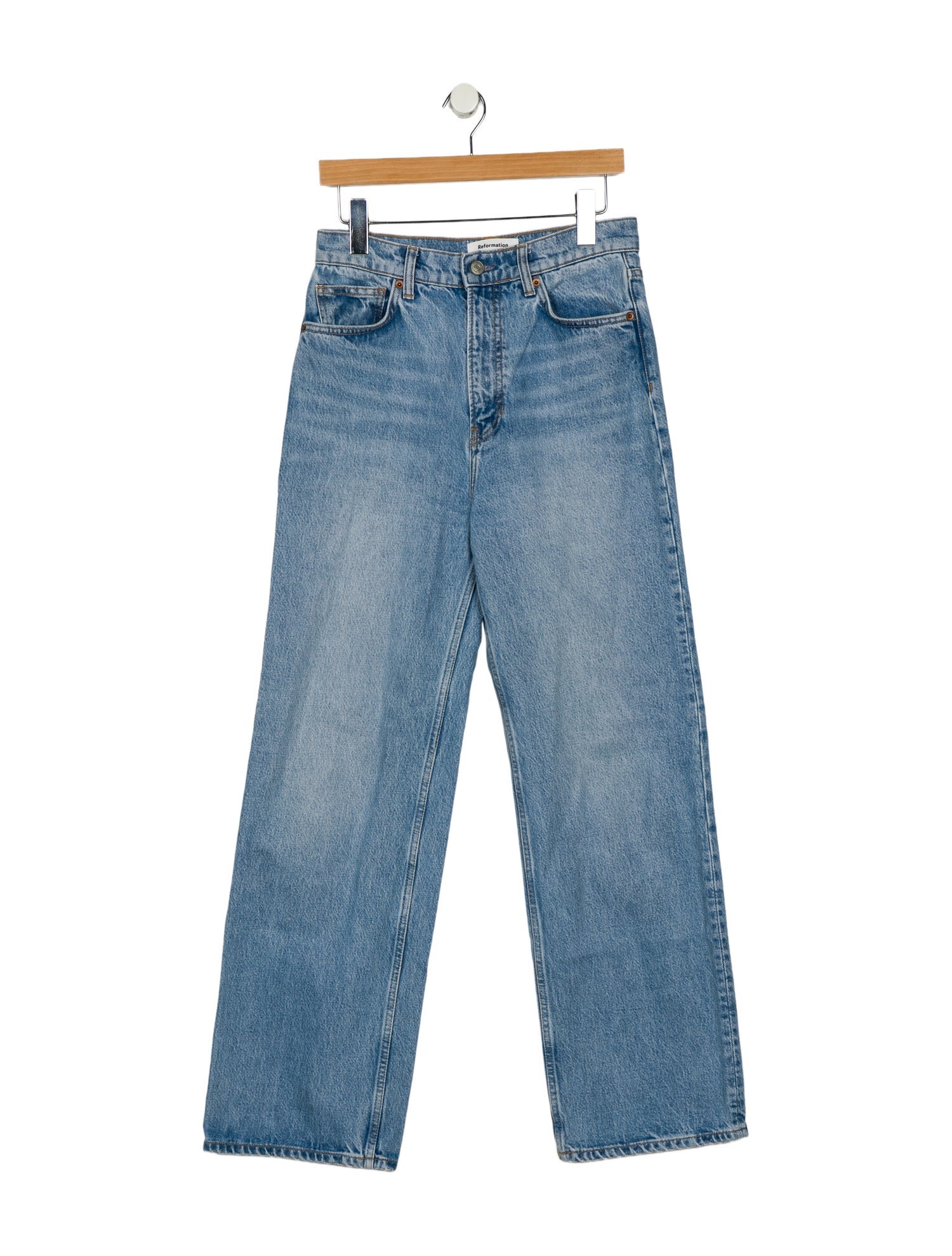 Reformation High-Rise Wide Leg Jeans