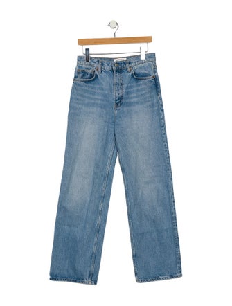 Reformation High-Rise Wide Leg Jeans