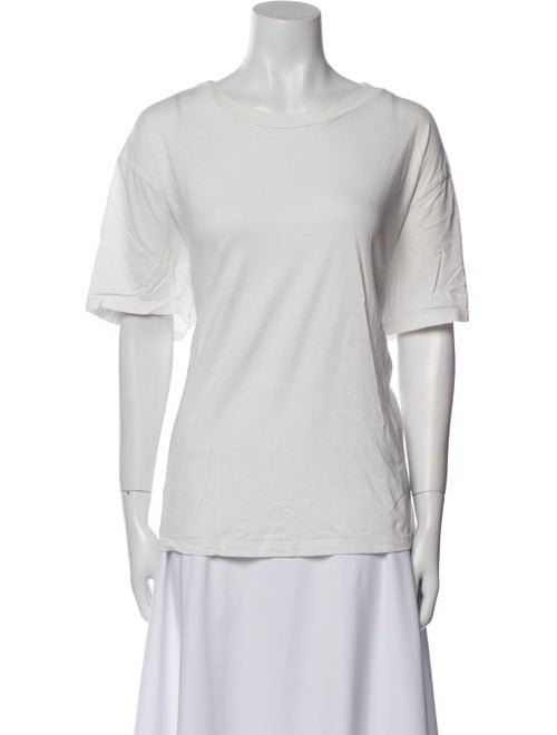 Reformation Bateau Neckline Short Sleeve T-Shirt