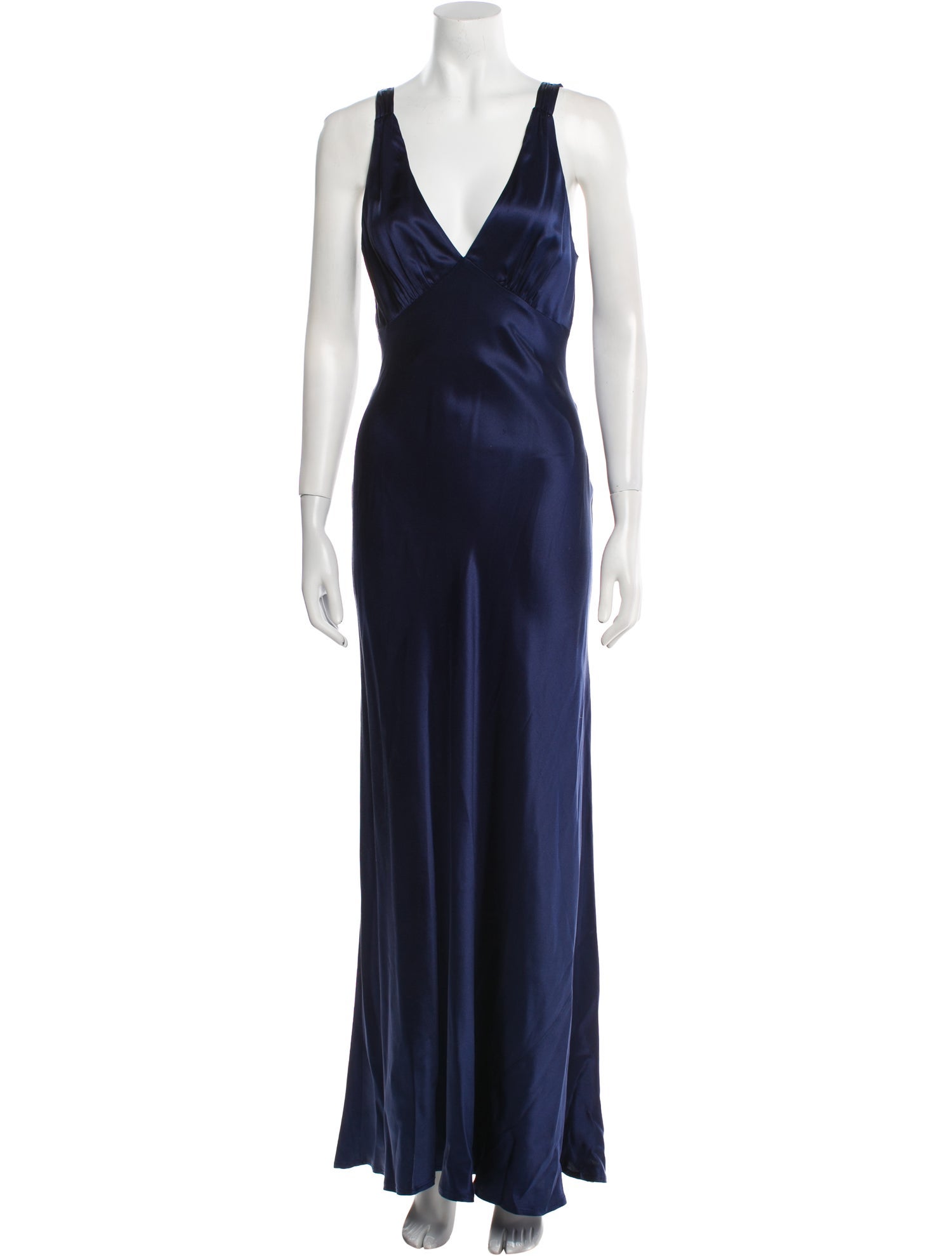 Reformation Silk Long Dress