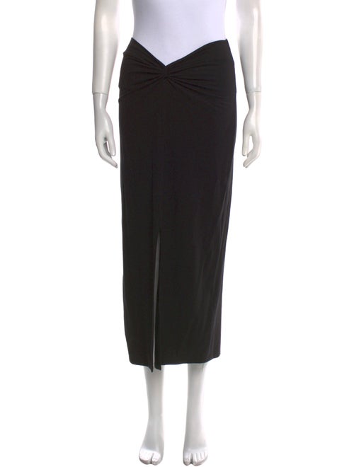 Reformation Pleated Accents Midi Length Skirt