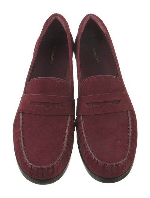 Reformation Suede Loafers