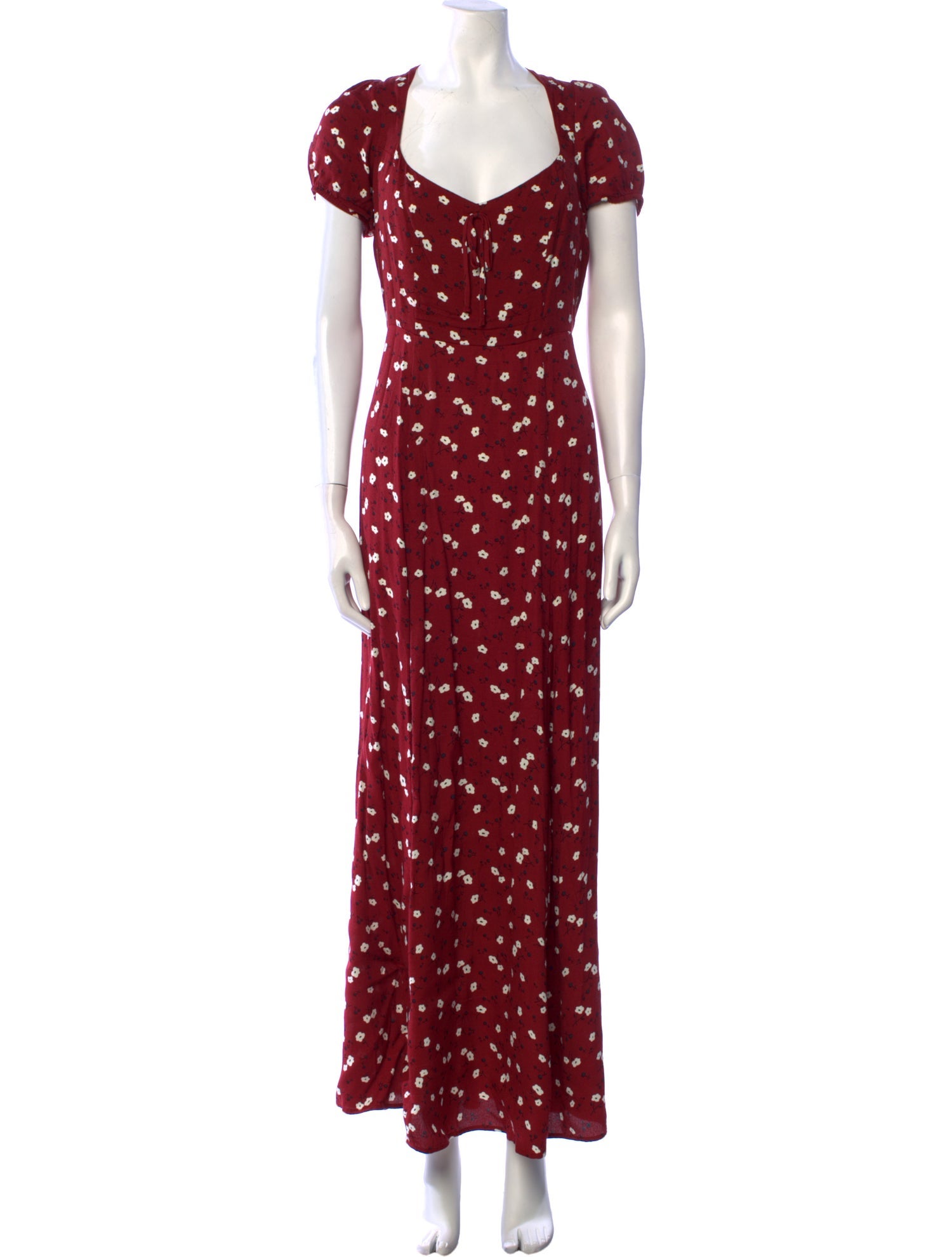 Reformation Printed Long Dress