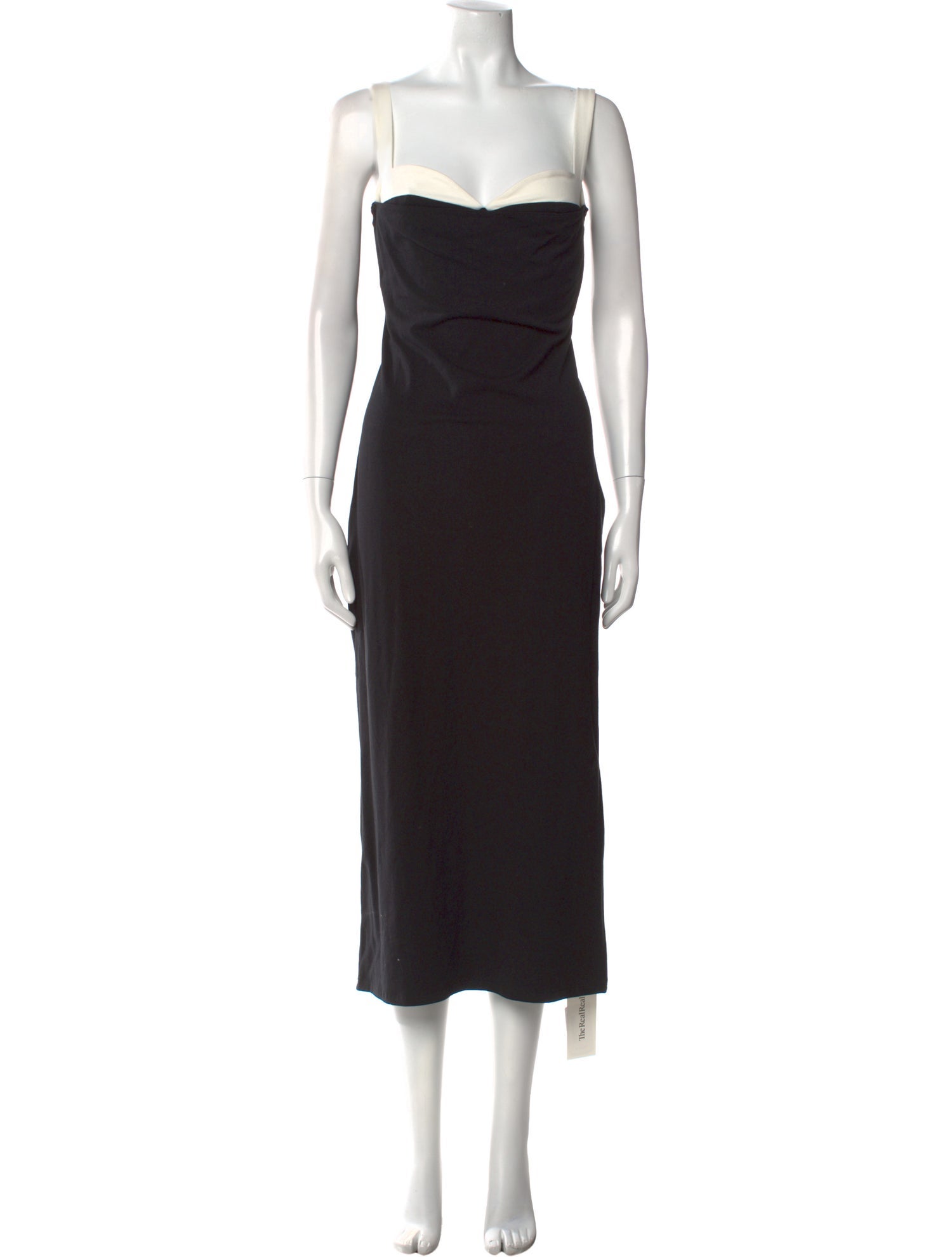 Reformation Square Neckline Long Dress