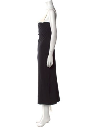 Reformation Square Neckline Long Dress