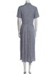 Reformation Linen Long Dress