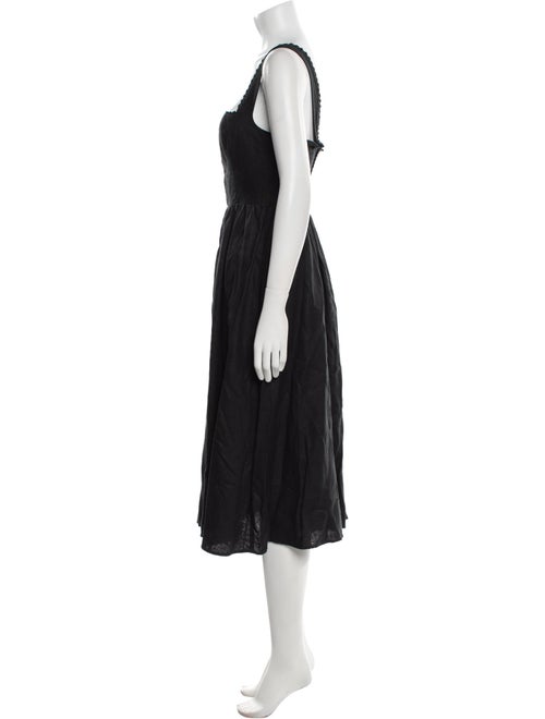Reformation Linen Midi Length Dress