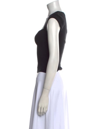 Reformation Square Neckline Sleeveless Crop Top