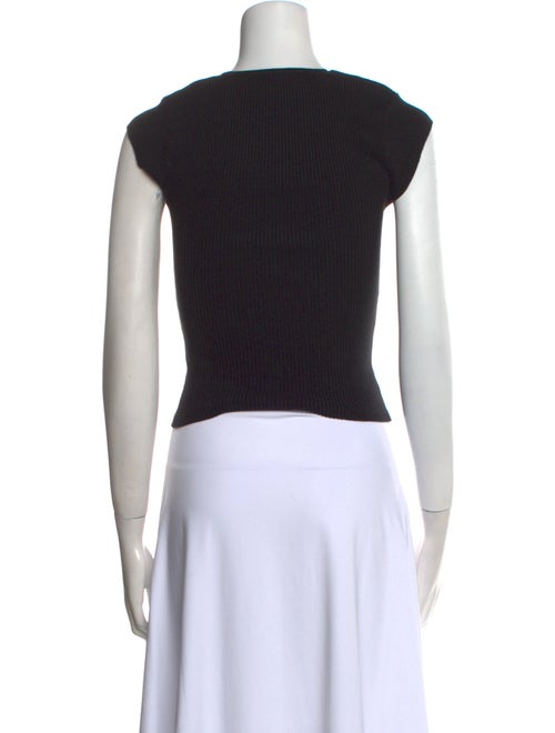 Reformation Square Neckline Sleeveless Crop Top