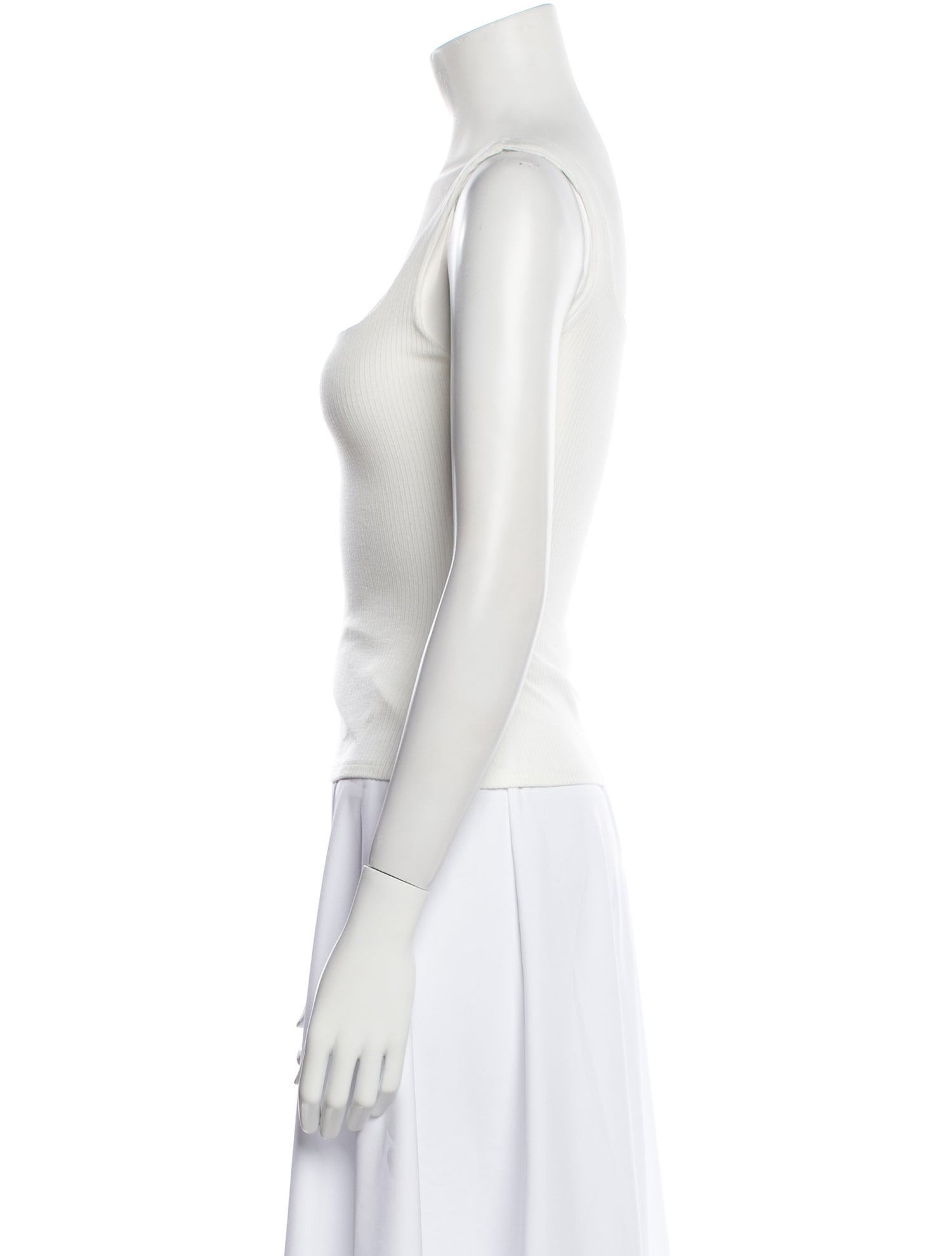 Reformation Square Neckline Sleeveless Top