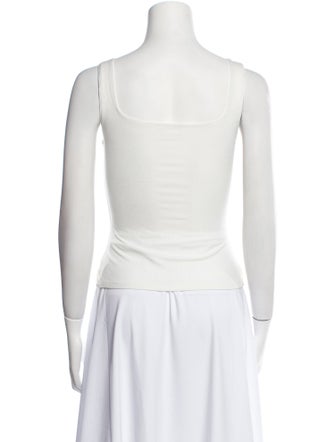 Reformation Square Neckline Sleeveless Top