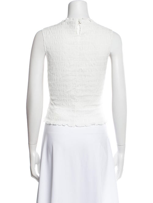 Reformation Crew Neck Sleeveless Crop Top