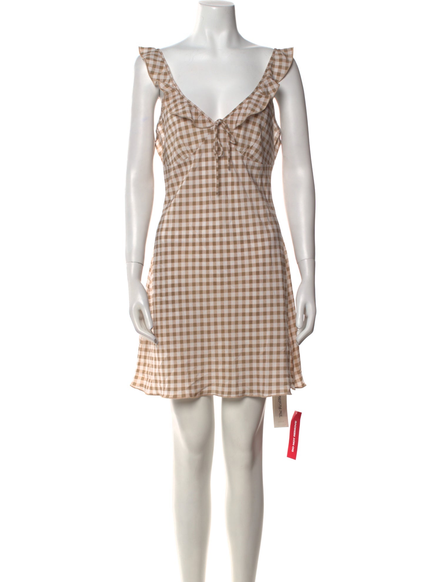 Reformation Silk Mini Dress