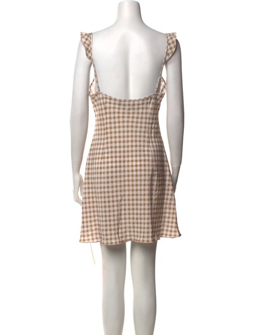 Reformation Silk Mini Dress