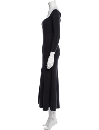 Reformation Square Neckline Midi Length Dress