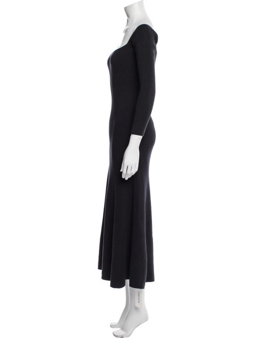 Reformation Square Neckline Midi Length Dress