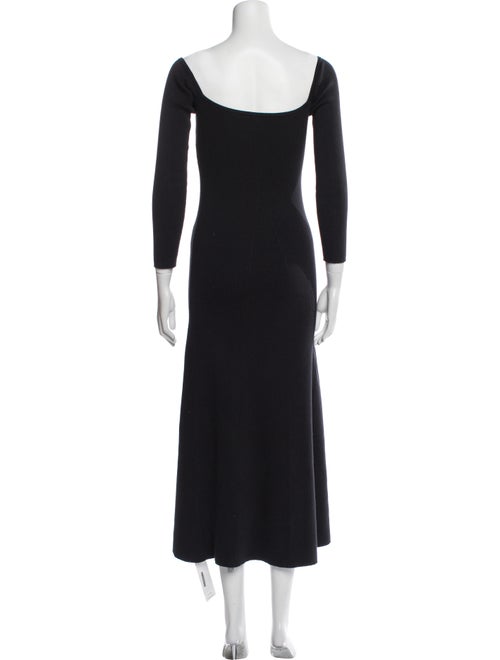 Reformation Square Neckline Midi Length Dress