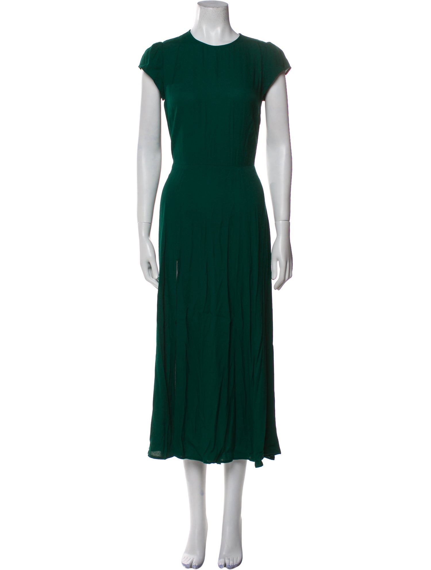 Reformation Crew Neck Long Dress