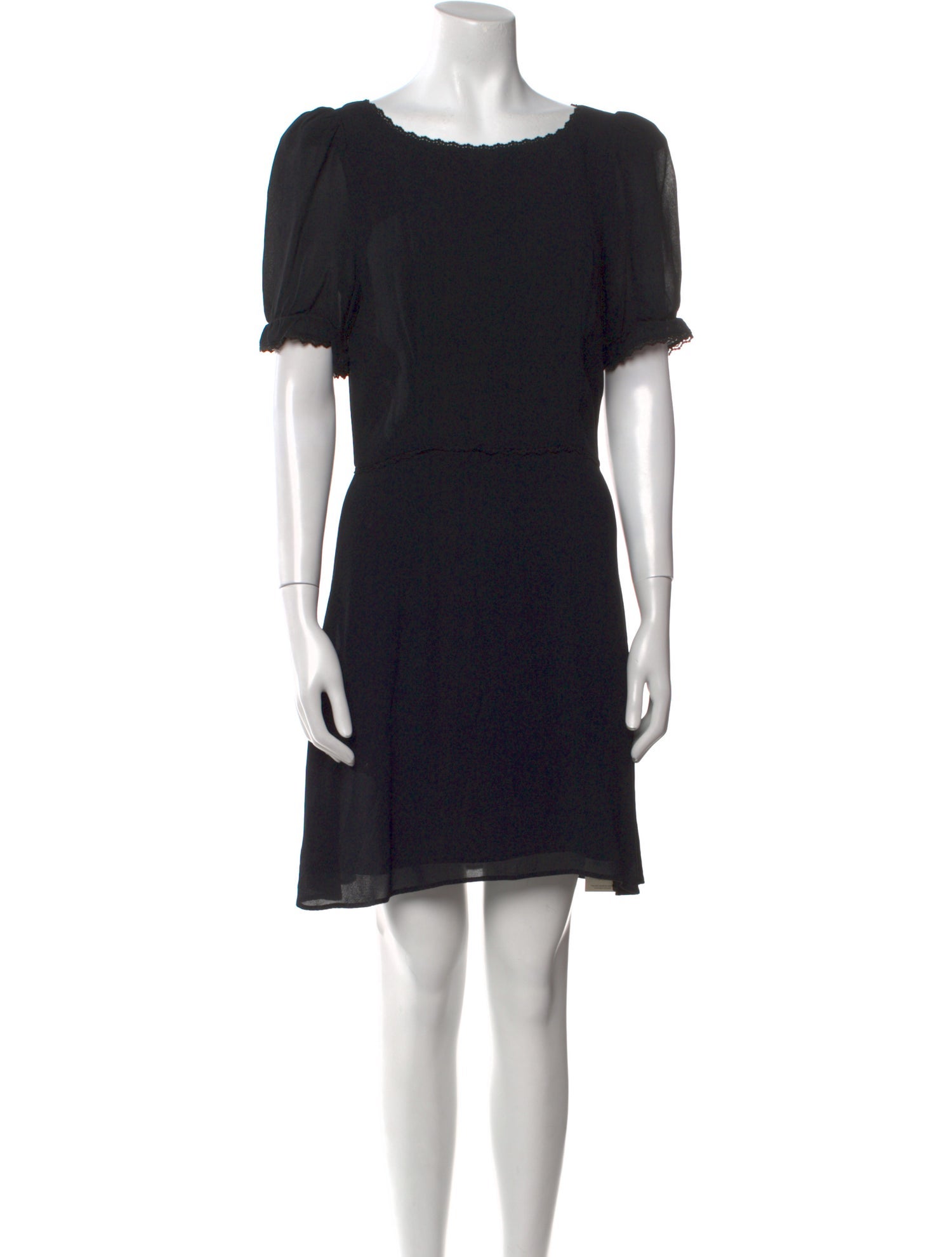 Reformation Bateau Neckline Mini Dress