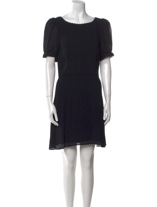 Reformation Bateau Neckline Mini Dress