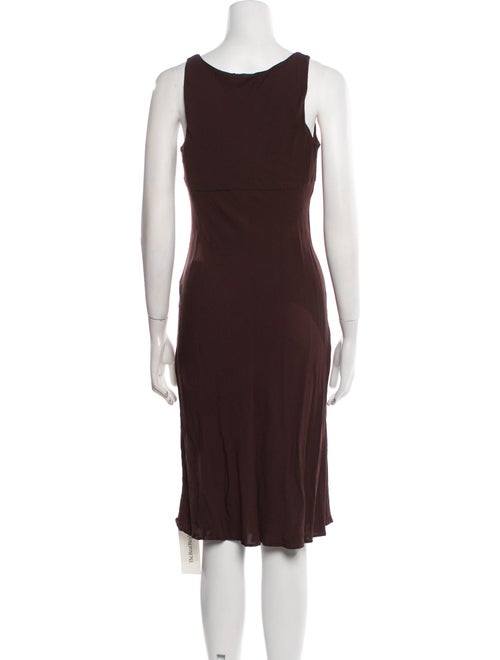 Reformation Square Neckline Knee-Length Dress