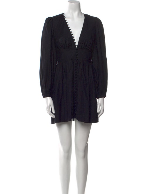 Reformation V-Neck Mini Dress