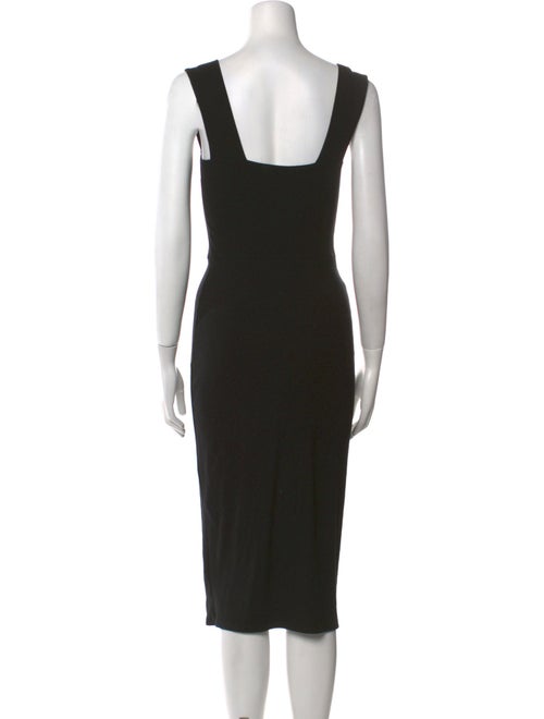 Reformation Square Neckline Knee-Length Dress