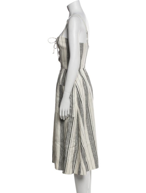 Reformation Linen Midi Length Dress