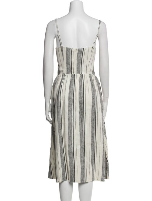 Reformation Linen Midi Length Dress