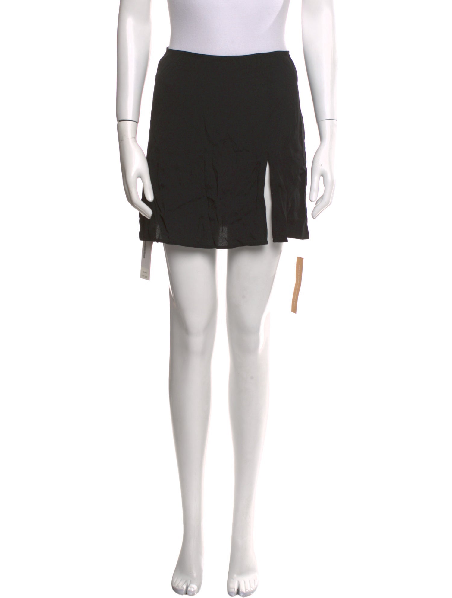 Reformation Raw-Edge Trim Mini Skirt w/ Tags