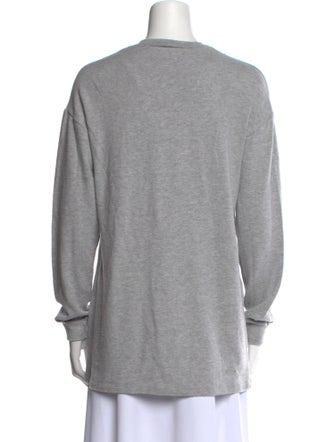 Reformation Crew Neck Long Sleeve Sweatshirt