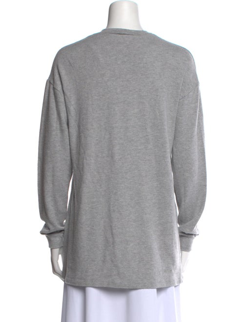 Reformation Crew Neck Long Sleeve Sweatshirt