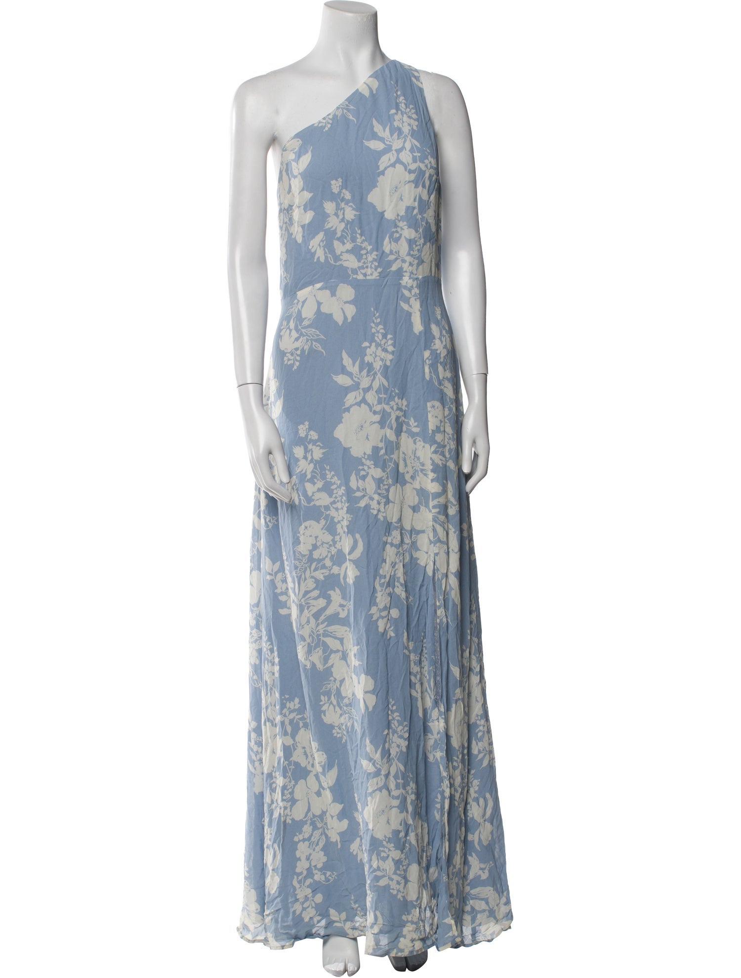 Reformation Floral Print Long Dress