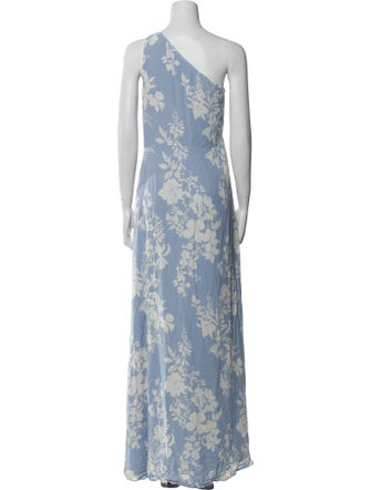 Reformation Floral Print Long Dress